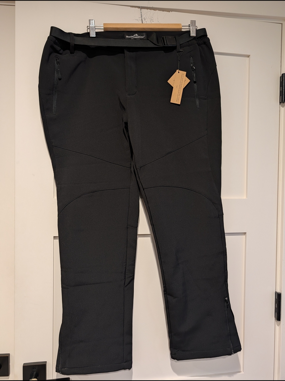 Northbound Gear Black Outdoor Softshell Pants